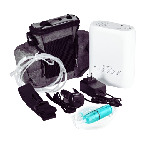 ReadyO2 Lite - Small Lightweight Oxygen Concentrator for Travel With 2.5L Continuous Flow- 30±3％ Oxygen
              Concentration